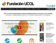 Tablet Screenshot of fundacionucol.org